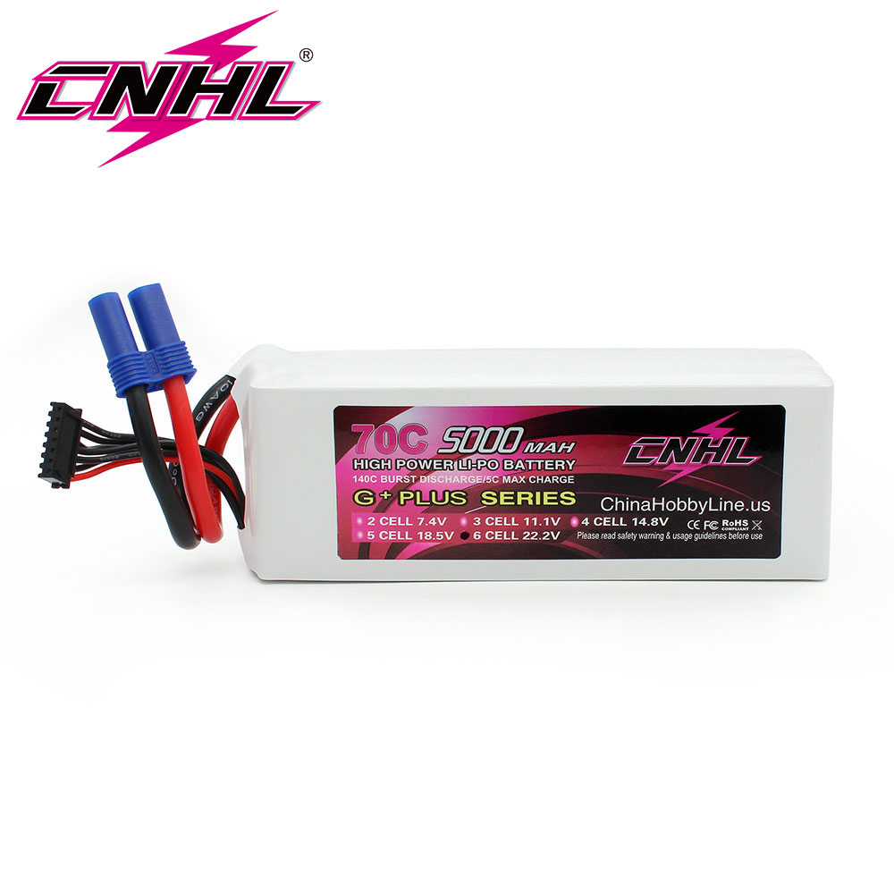 6S Lipo Battery 22.2V 5000Mah - CNHL Lipo 6S 22,2 V Batterie