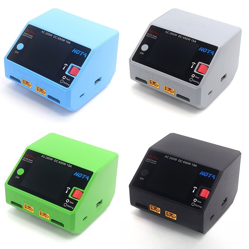 Hota D6 Pro Dual Lipo Charger - HOTA D6 Pro 650W 200W Dual-Power