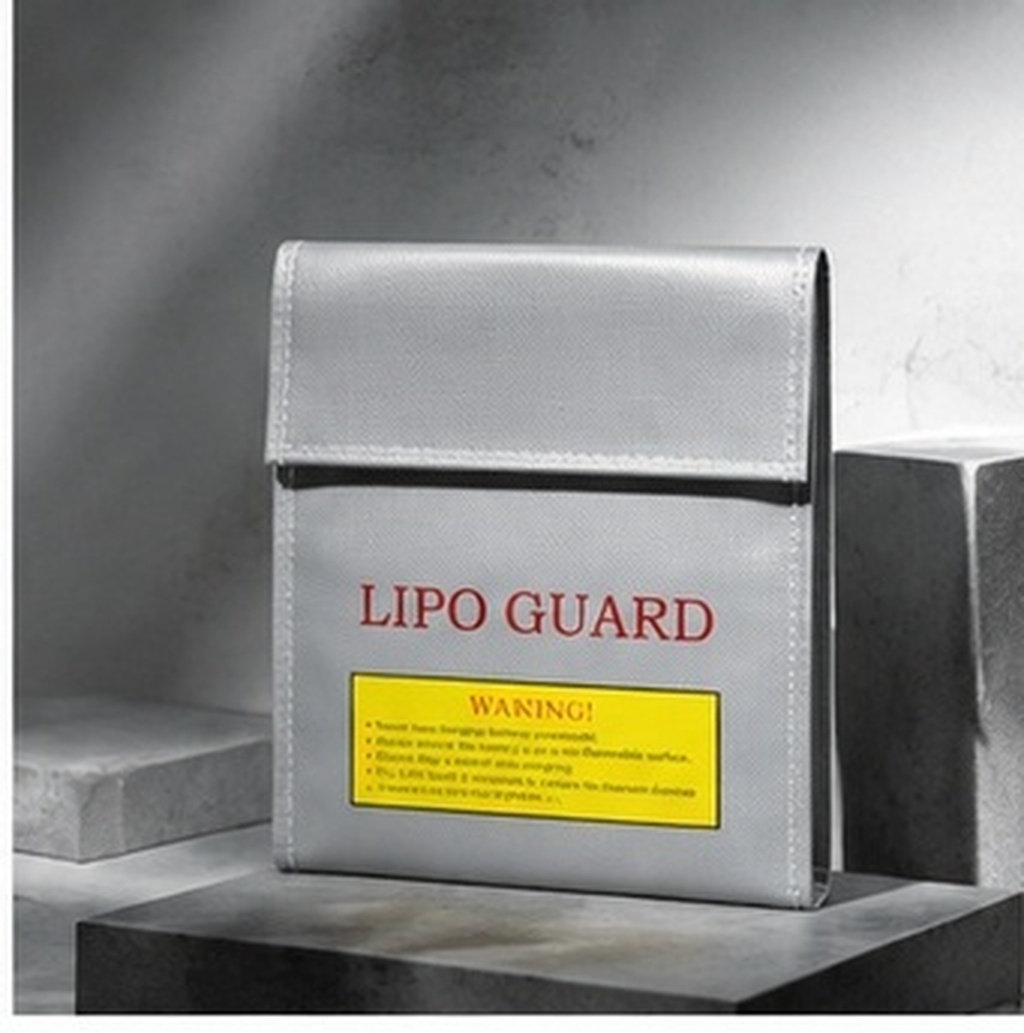 Lipo Battery Fireproof Safety Charge Box - 18x23cm Lipo Sicherheits-Ladetasche Feuerfeste, Explosionsgeschützte RC-Batterie-Aufbewahrungstasche