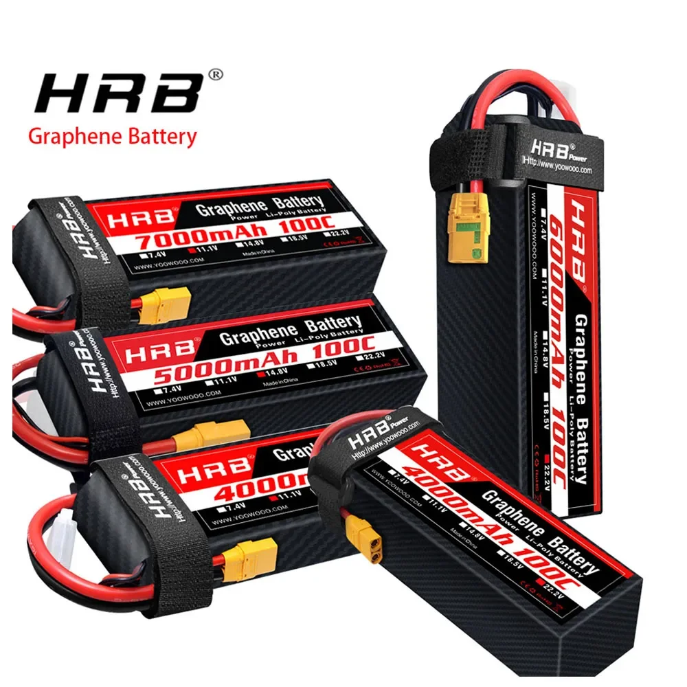 6S Lipo Battery 22.2V 5000Mah - Graphene Batterie 2S 3S 4S 6S