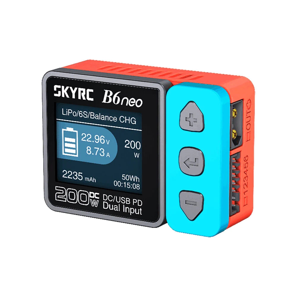 Skyrc B6 Neo Smart Charger - SkyRC B6neo Lipo Akku-Balancer-Ladegerät AC 80W
