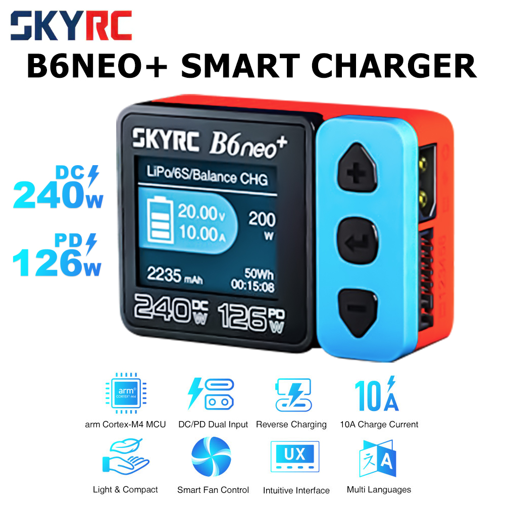 Skyrc B6 Neo Smart Charger - SkyRC B6 Neo Smart Charger DC