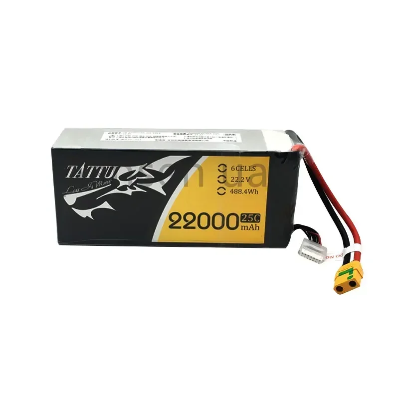 TATTU 22000 mAh 22,2 V 6S 488  – Tattu 6S 22000Mah Lipo Battery Bewertung und Preis