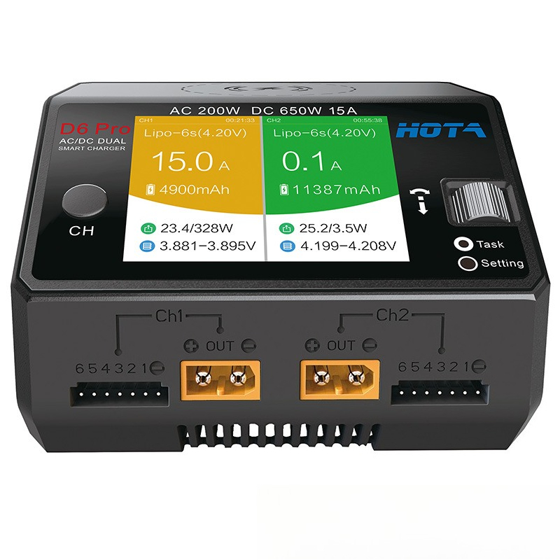 HOTA D6 Pro 650W 200W Dual-Pow – Hota D6 Pro Dual Lipo Charger Bewertung und Preis