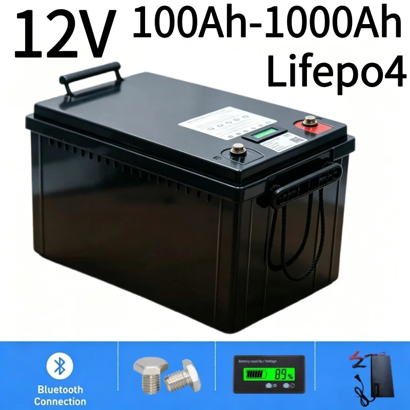 12V LiFePO4 Batterie 100Ah-100 – Lifepo4 12V 100Ah Bms Bluetooth Bewertung und Preis