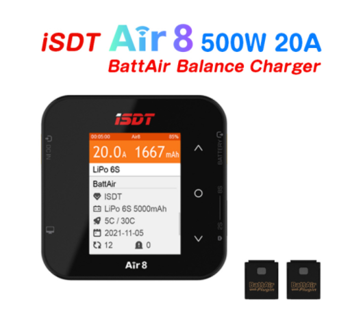 Isdt air8 500w 20a 2-8s/q8 max – Isdt Air8 8S Lipo Charger Bewertung und Preis