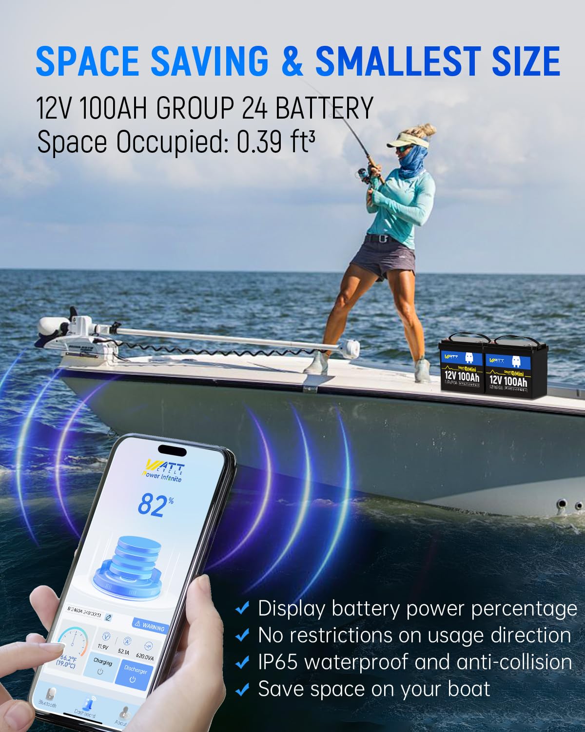 12V 100Ah Mini LiFePO4 Batteri – Lifepo4 12V 100Ah Bms Bluetooth Bewertung und Preis