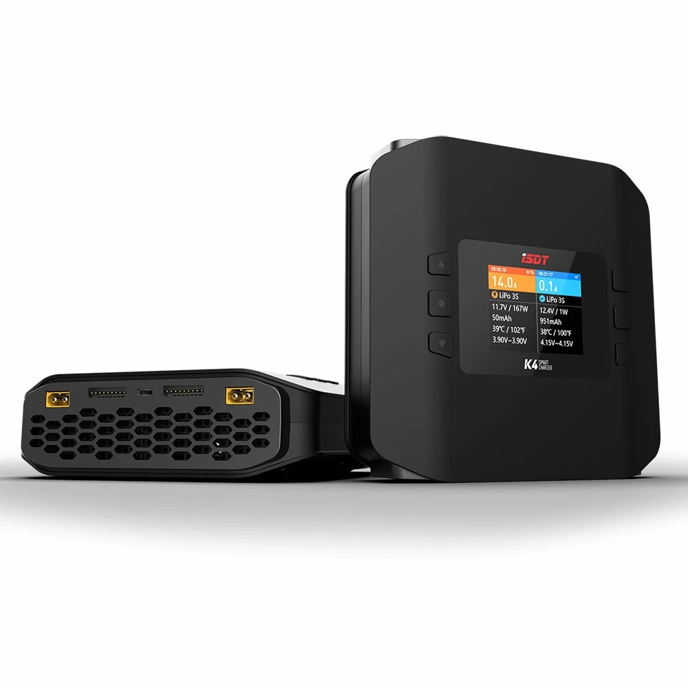 Original ISDT K4 Dual-Channel  – Isdt K4 Dual Lipo Charger Bewertung und Preis