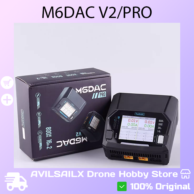 ToolkitRC M6DAC V2 / Pro Dual- – Toolkitrc M6Dac Smart Charger Bewertung und Preis