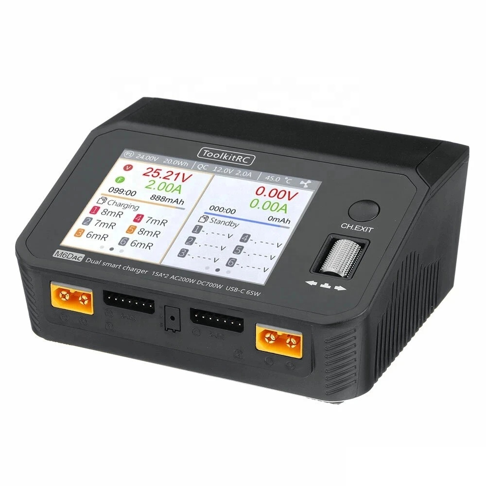 ToolkitRC M6DAC AC 200W DC 700 – Toolkitrc M6Dac Smart Charger Bewertung und Preis