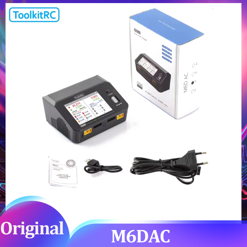 ToolkitRC M6DAC Dual-Channel S – Toolkitrc M6Dac Smart Charger Bewertung und Preis