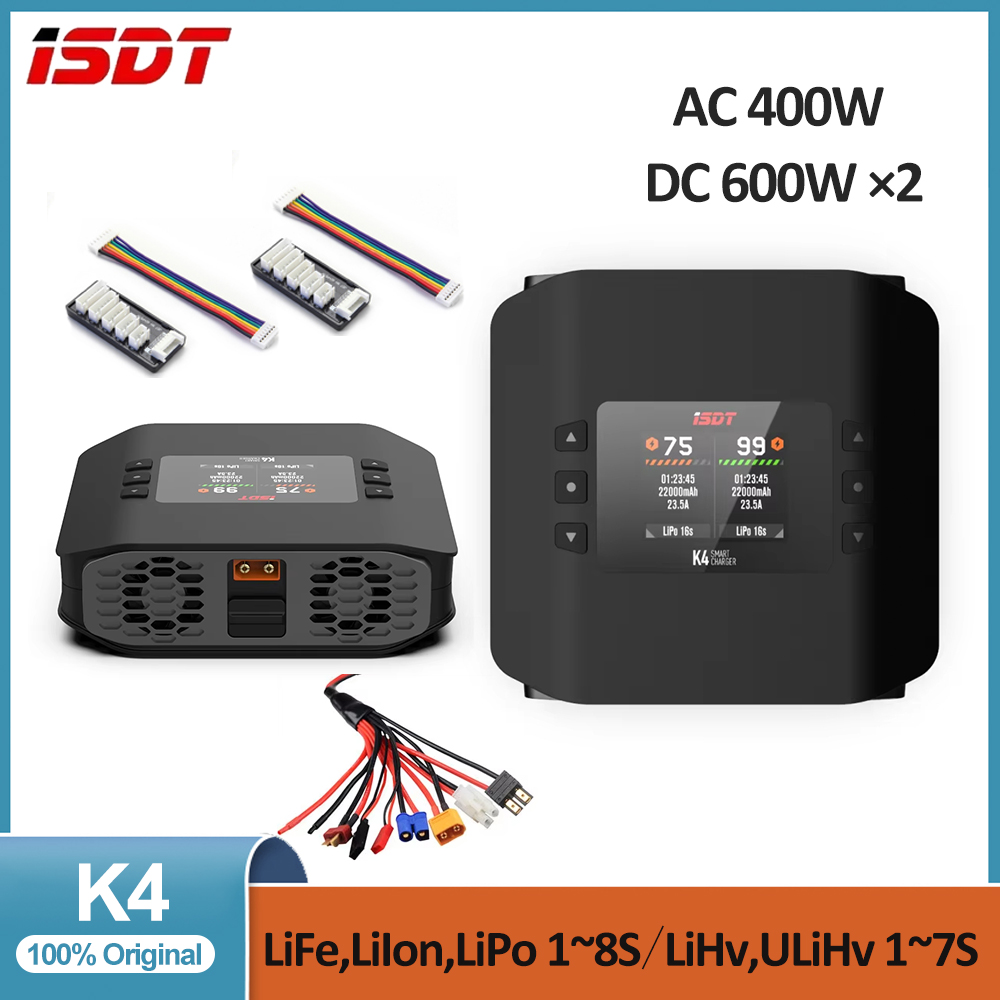 ISDT K4 1~8S Lithium-Batterie  – Isdt K4 Dual Lipo Charger Bewertung und Preis