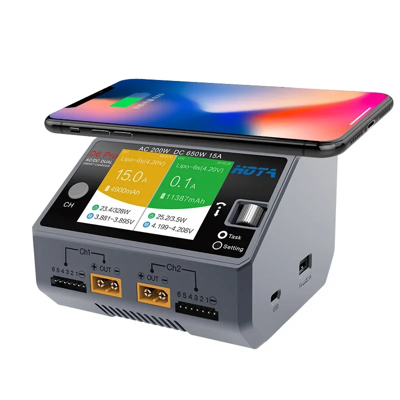 HOTA D6 Pro 650W Dual-Channel  – Hota D6 Pro Dual Lipo Charger Bewertung und Preis